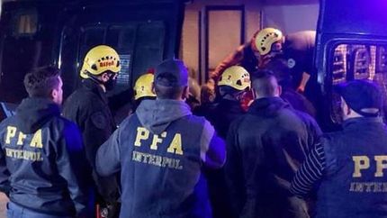 PFA realizó el operativo.