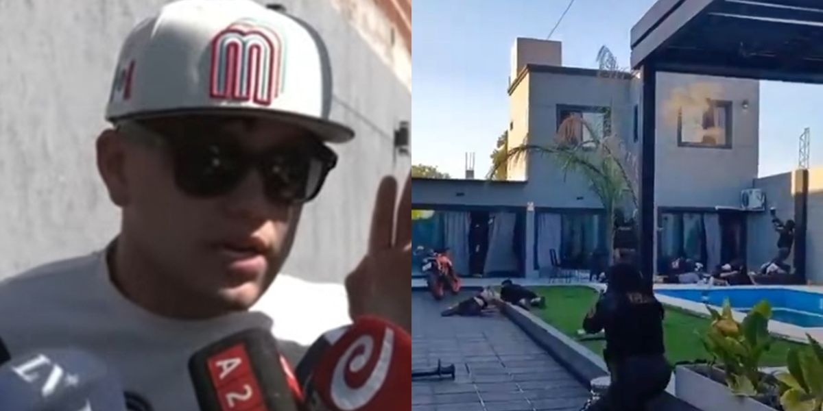 Martín, allegado a los dueños de la quinta donde se produjo el tiroteo.