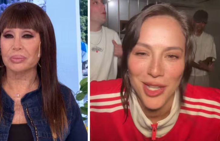 Moria Casán contra Flor Vigna.&nbsp;