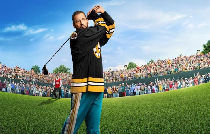 Happy Gilmore, con Adam Sandler.