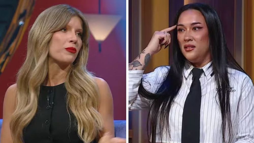 Laurita Fernández y Evelyn Botto.&nbsp;