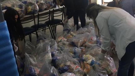 Durante toda la pandemia entregaron alimentos. Durante toda la pandemia entregaron alimentos.