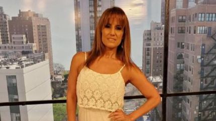 La periodista habló de todo.