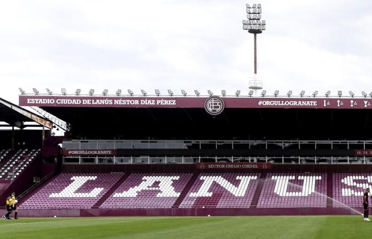 Lanús espera el debut en la Copa de la Liga.