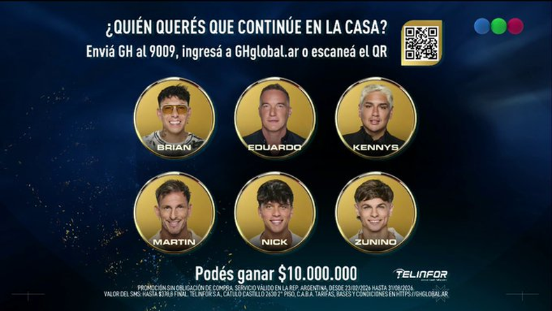 La placa de Gran Hermano Generación Dorada. 