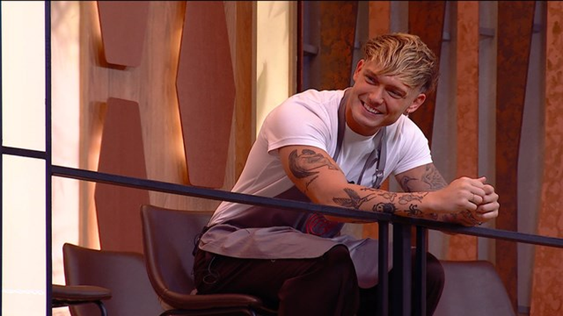 Ian Lucas subió al balcón de MasterChef Celebrity. 