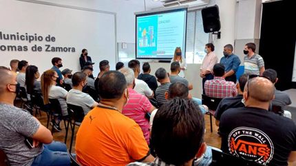 Hubo una capacitación para agentes del área de Seguridad.