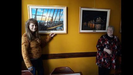 ?arte libertad?, en cafe dali