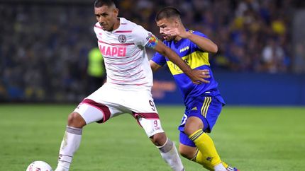 Sand convirtió para Lanús en la Bombonera.