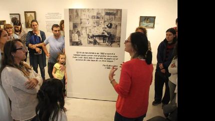 La primera parada fue el Museo Americanista.