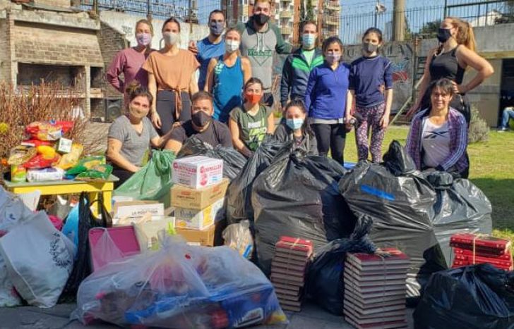 Con todo lo recaudado durante la jornada del sábado.