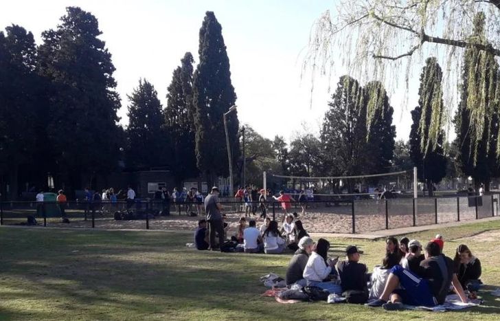 Llegó la primavera a Lomas.