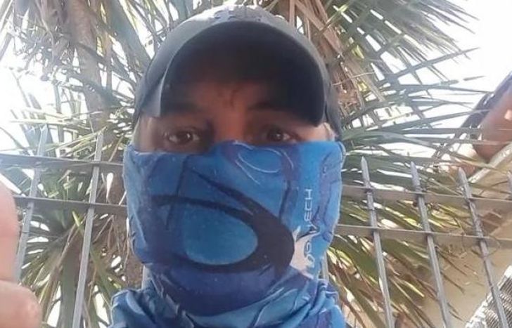 Sergio ya comenzó a correr en el Parque de Lomas.