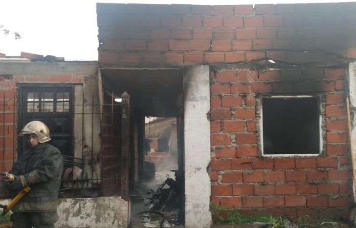 Imágenes del incendio.