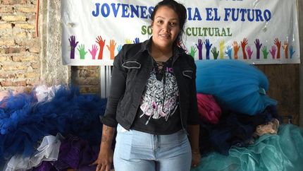 Romina sigue haciendo felices a chicas del barrio y de distintos puntos del país.