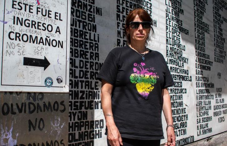 Fabiana lucha a diario por la memoria de los 194 fallecidos en Cromañón.