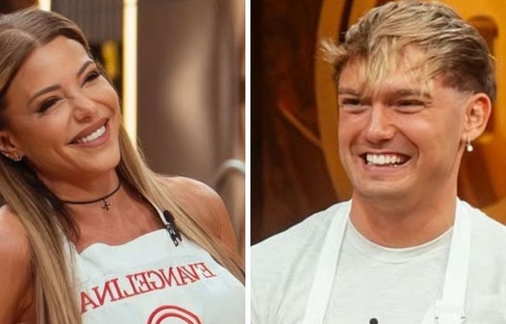 EvangelinaAnderson junto al banfileño Ian Lucas.&nbsp;