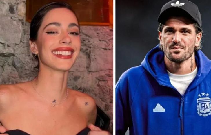 Tini y Rodrigo, muy cerca.