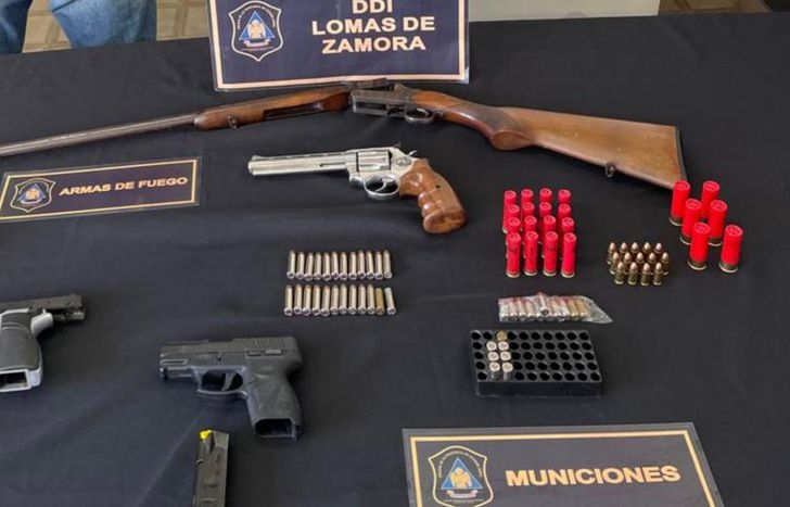 El operativo estuvo a cargo de la DDI de Lomas.