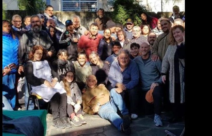 van muchas personas a higienizarse cada sábado.