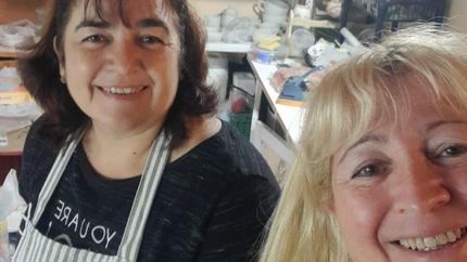 Participaron de ferias de artesanos.