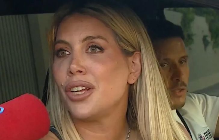 Wanda Nara con Martín Migueles.&nbsp;