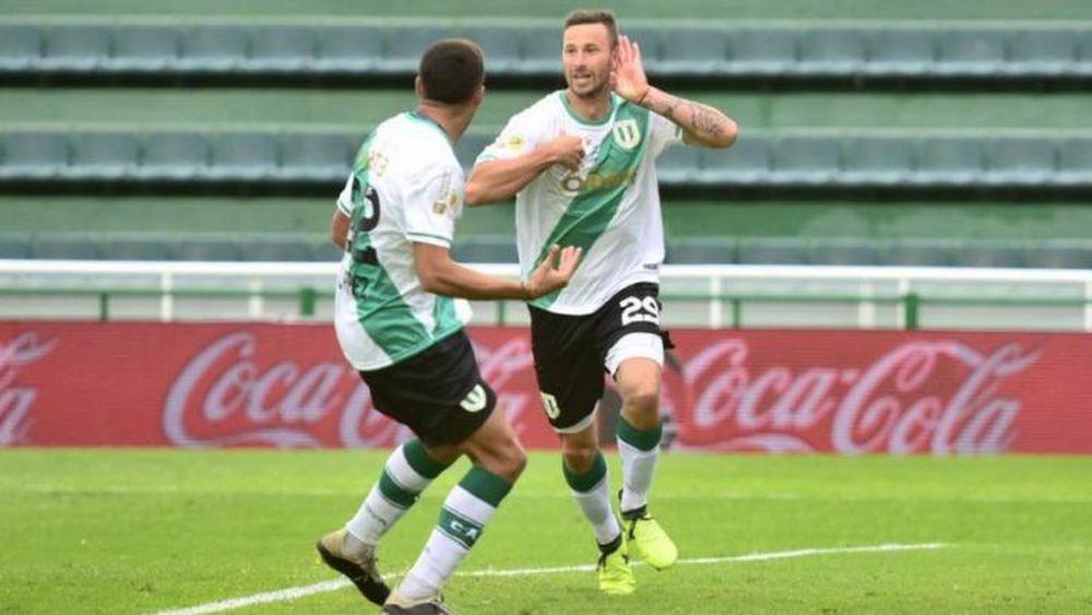 Pons anotó 5 goles con la camiseta del Taladro.