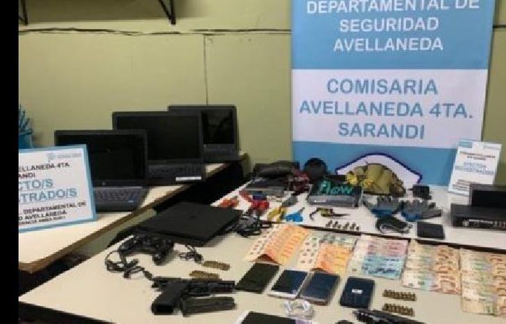 se llevaron diferentes artefactos de la casa y dinero en efectivo.