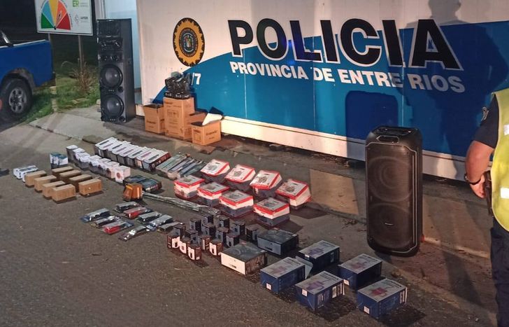 La mercadería estaba valuada en casi $5 millones.