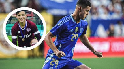 Valentín Carboni, de Lanús a la Copa América.