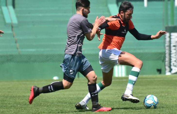Gutiérrez jugó su primer amistoso ante All Boys.