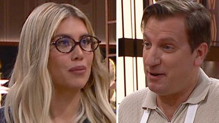 Wanda Nara y Maxi López, cara a cara.