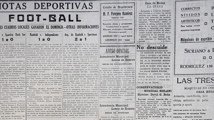 La Unión estuvo presente en el primer partido del estadio de Temperley.