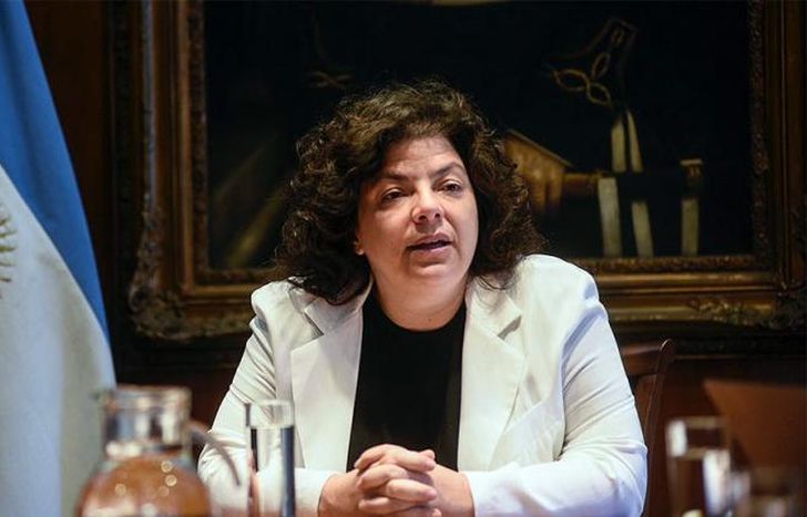 Para Vizzotti, los contagios no se dan en los lugares de trabajo.