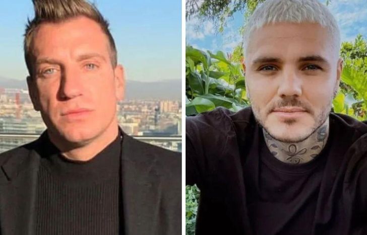 Maxi López y Mauro Icardi.