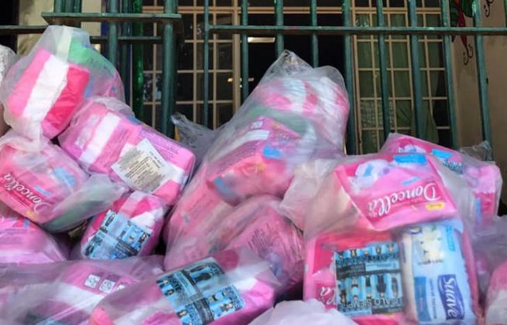 Cerraron un año con la entrega de más de 100 packs de higiene.