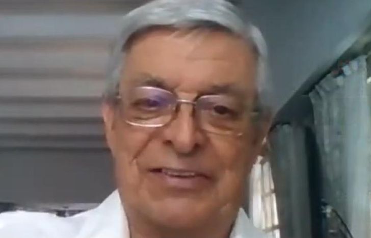 Luis Horacio Castillo durante la audiencia virtual.