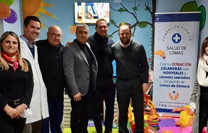 Entregaron dos televisores para la nueva juegoteca del Gandulfo.