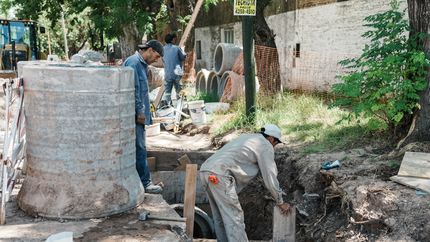 El objetivo es mejorar el drenaje del agua en los barrios de Lomas.