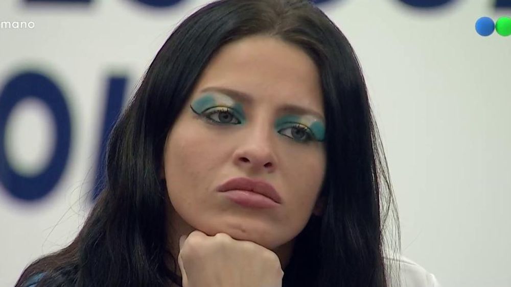 Chiara, muy nerviosa en Gran Hermano.