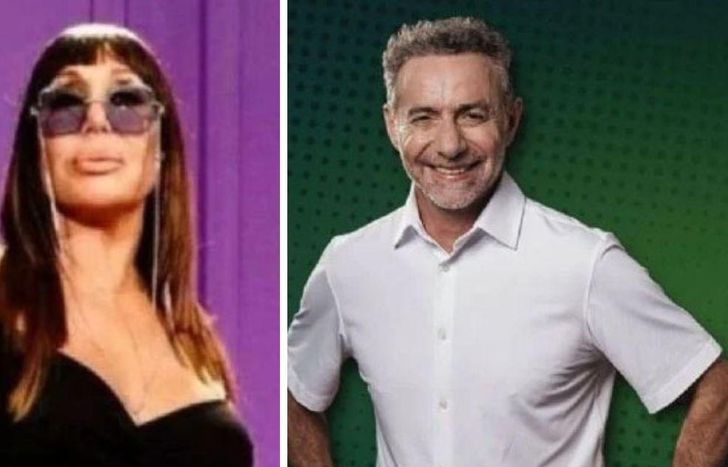 Moria Casán, picante con Luis Majul.