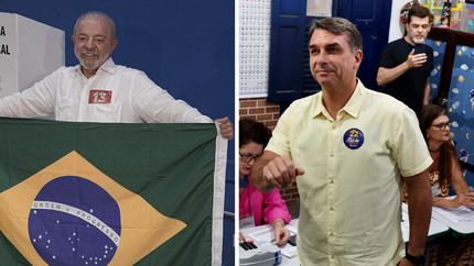 Lula y Bolsonaro, en un balotaje ajustadísimo.
