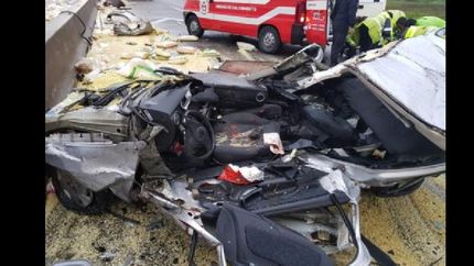 Sucedió a la altura del kilómetro 47.