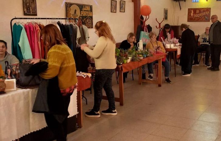 El Centro de Jubilados Nuestra Amistad apuesta a la feria como un evento de encuentro entre vecinos.
