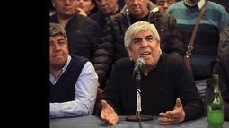 Moyano negó que haya sectores que quieran desestabilizar al Gobierno.