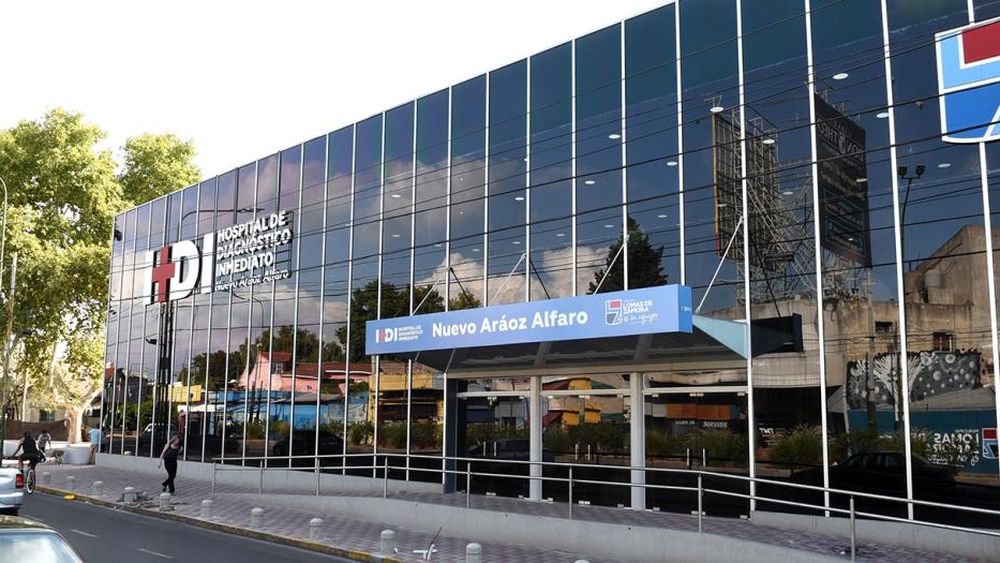 El moderno centro de salud se construyó sobre Hipólito Yrigoyen y Pringles.