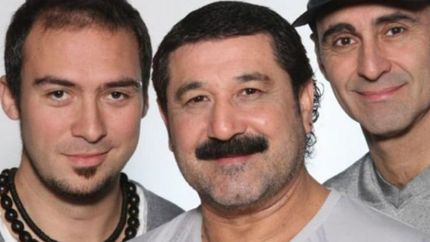 Trío Laurel: Carlos Escobar, en el centro.