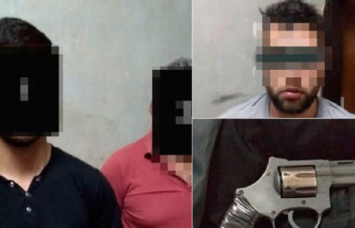 pudieron dar con los delincuentes.