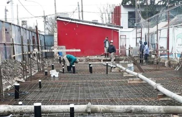 En Escalada continúan las obras.