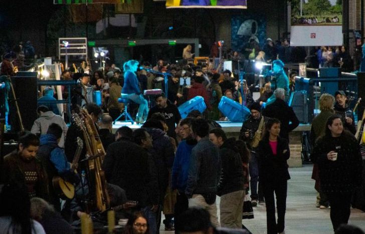 Gran cantidad de expositores.